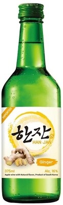 HanJan Soju Ginger (Half Bottle) 375ml