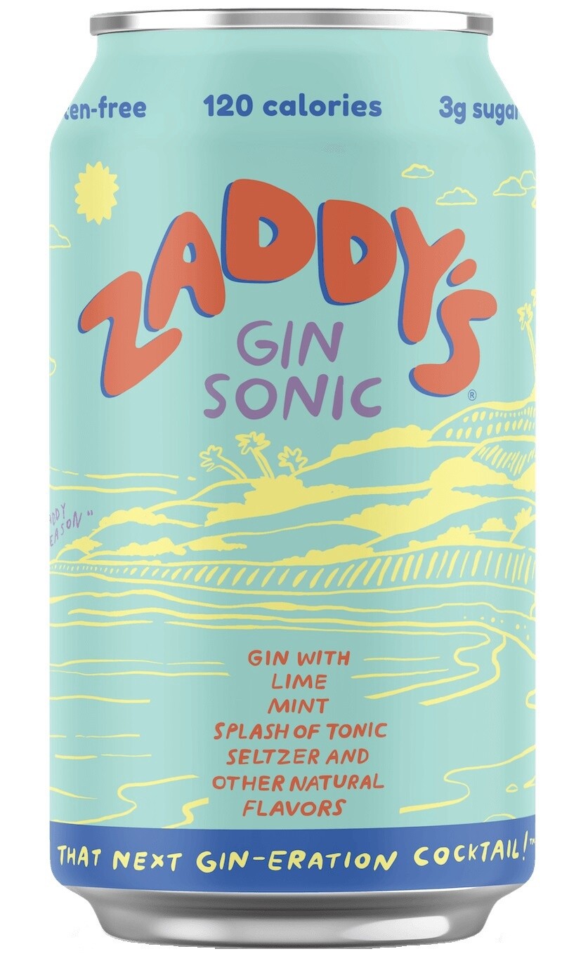 Zaddy&#39;s Gin Sonic (12oz can)