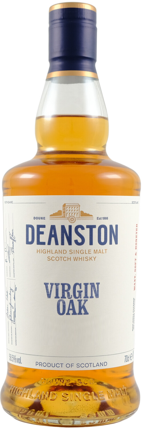Deanston Highland Single Malt Scotch Whisky Virgin Oak 750ml, Type: Whisky, Sub-Type: Single Malt Scotch Whisky, Region: Highland
