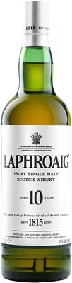 Laphroaig Islay Single Malt Scotch Whisky Aged 10 Years 750ml