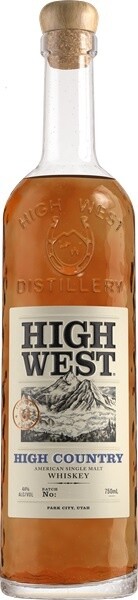 High West High Country American Single Malt Whiskey 750ml