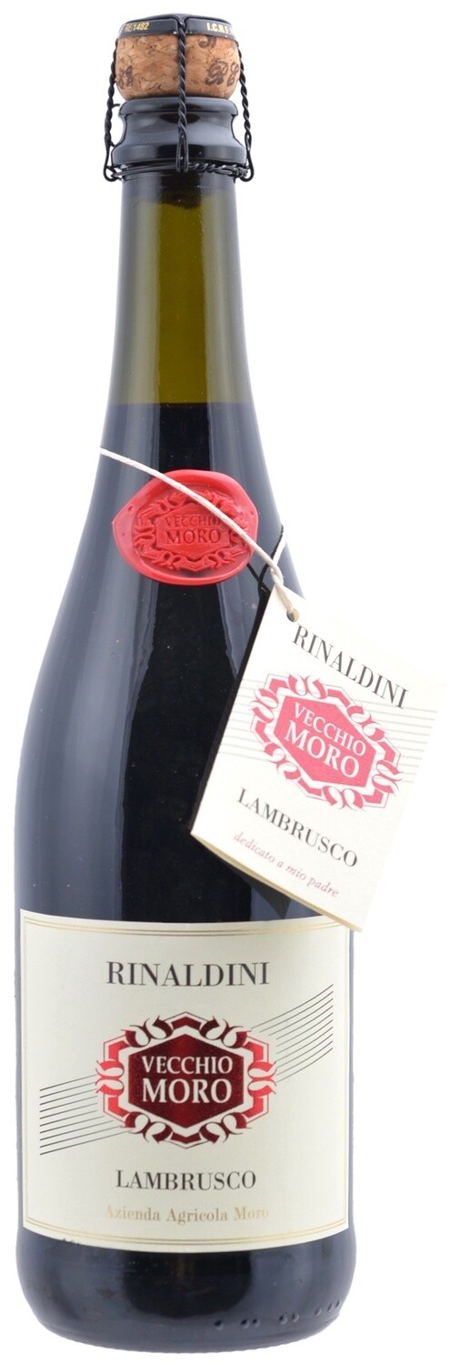 Moro Rinaldini Lambrusco Emilia Vecchio Moro 750ml