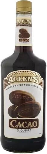 Allen&#39;s Dark Crème de Cacao (Liter Size Bottle) 1L