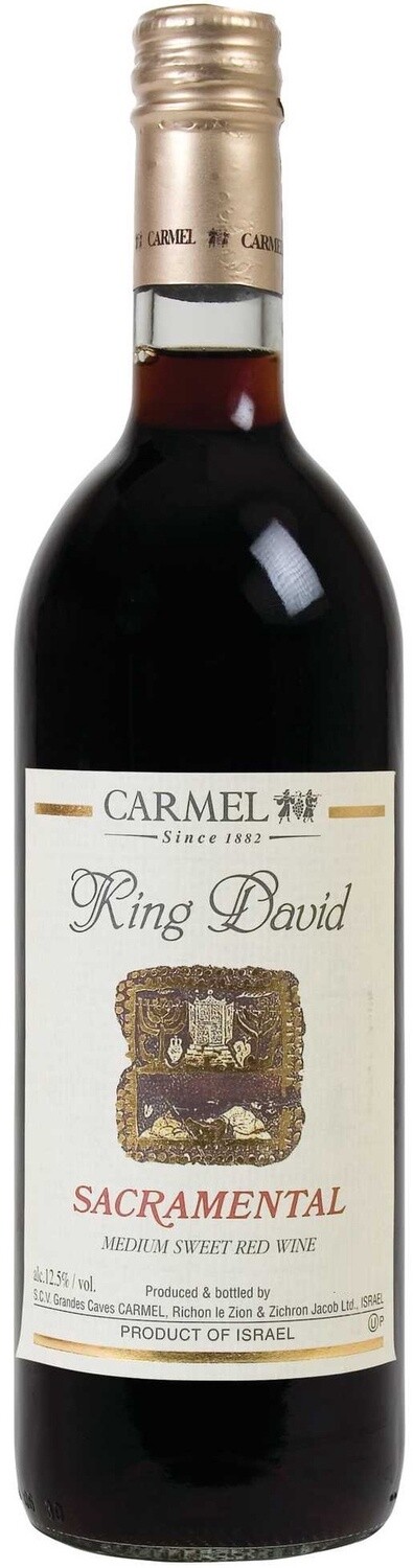 Carmel King David Sacramental Sweet Red Wine (Magnum Bottle) 1.5L