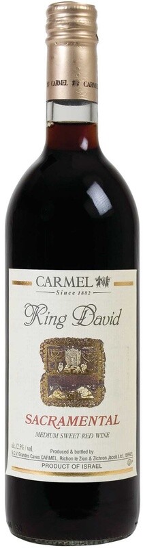 Carmel King David Sacramental Sweet Red Wine (Magnum Bottle) 1.5L