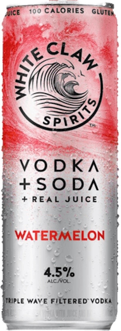 White Claw Spirits Vodka + Soda Watermelon (12oz can)