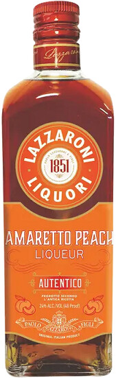 Lazzaroni Amaretto Peach Liqueur 750ml