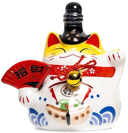 Yamato Japanese Whisky Finished in Bourbon Cask (Ceramic Cat Bottle) 375ml