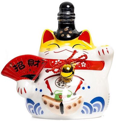Yamato Japanese Whisky Finished in Bourbon Cask (Ceramic Cat Bottle) 375ml