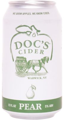 Doc&#39;s Pear Hard Apple Cider (12oz can)