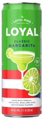 Loyal Nine Classic Margarita (12oz can)