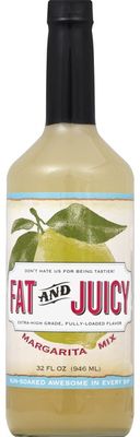 Fat And Juicy Margarita Mix (1% Alc/Vol) 32oz Bottle