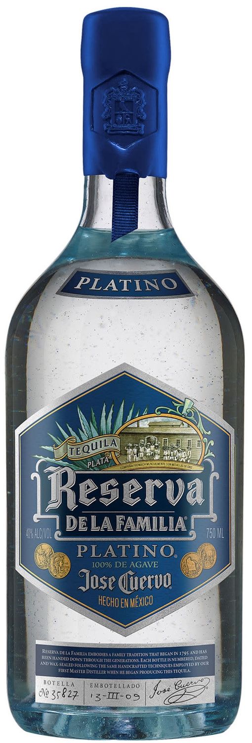 Jose Cuervo Reserva de la Familia Platino Tequila 750ml