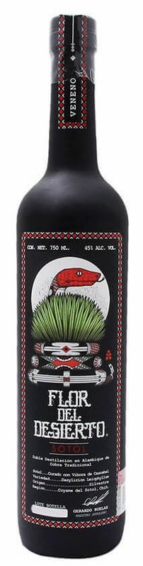 Flor del Desierto Sotl Cascabel Snake Pechuga 750ml