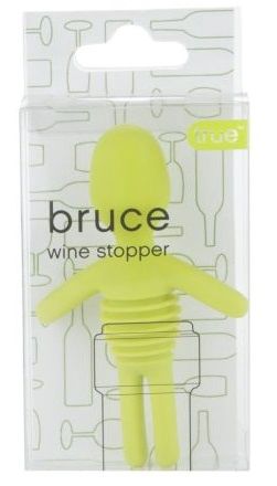 True Bruce Wine Stopper (Set of 1)