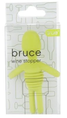 True Bruce Wine Stopper (Set of 1)