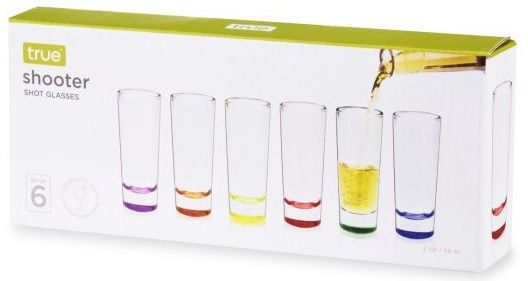 True Shooter 2oz Shot Glasses (Set of 6)