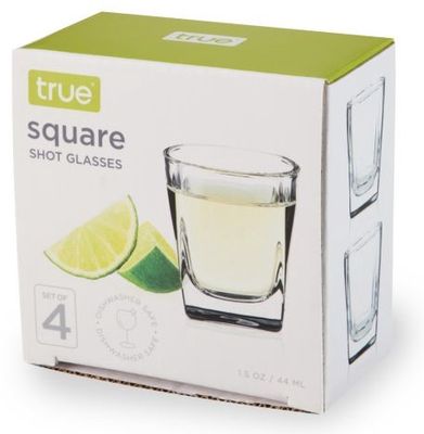 True Square Shot Glasses (Set of 4)