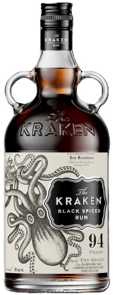 The Kraken Black Spiced Rum 750ml