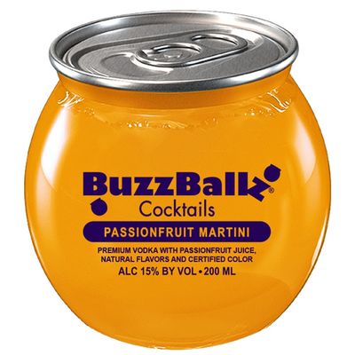 BuzzBallz Cocktails Passionfruit Martini (Small Format Bottle) 200ml