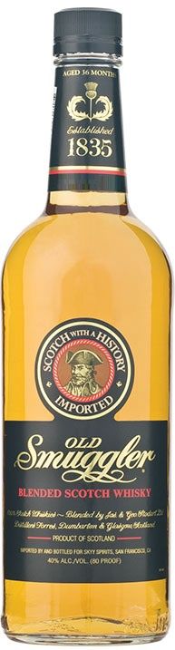 Old Smuggler Blended Scotch Whisky (Liter Size Bottle) 1L