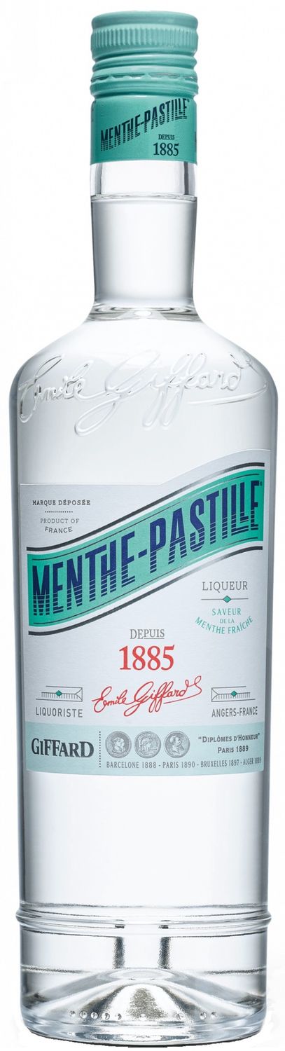 Giffard Menthe-Pastille Liqueur (Liter Size Bottle) 1L