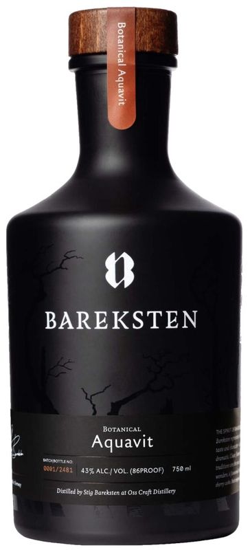 Bareksten Botanical Aquavit 750ml