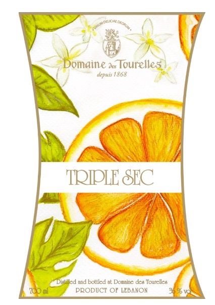 Domaine des Tourelles Triple Sec 700ml