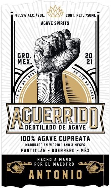 Aguerrido Cupreata Antonio Sonido Tecomulapa Mezcal 750ml