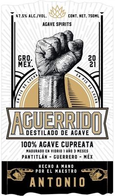 Aguerrido Cupreata Antonio Sonido Tecomulapa Mezcal 750ml