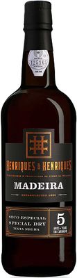 Henriques &amp; Henriques 5 Year Old Seco Especial Madeira 750ml