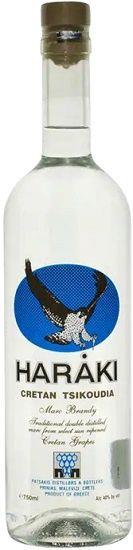 Haraki Cretian Tsikoudia Marc Brandy 750ml