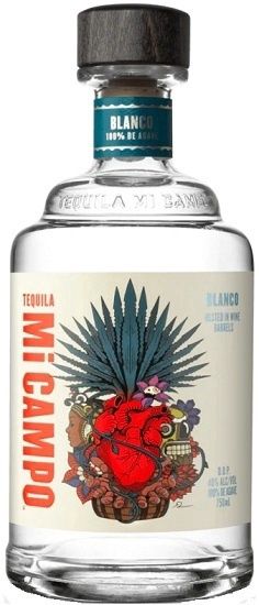 Mi Campo Tequila Blanco (Pint Size Bottle) 375ml