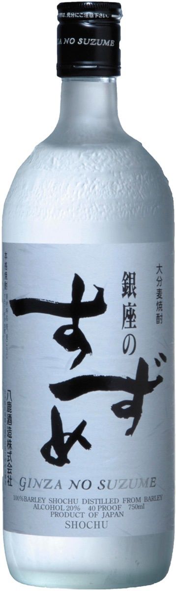 Ginza No Suzume White Label Shochu 750ml