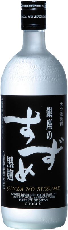 Ginza No Suzume Black Label Shochu 750ml