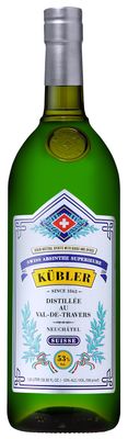 Kubler Swiss Absinthe Superieure (Liter Size Bottle) 1L