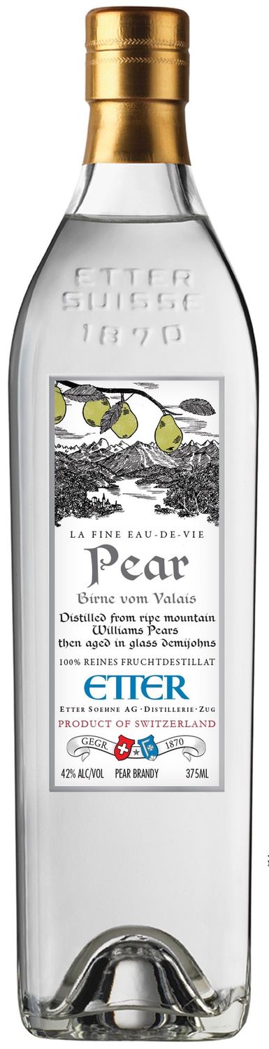 Etter Pear Birne vom Valais (Poire Williams) (Half Bottle) 375ml