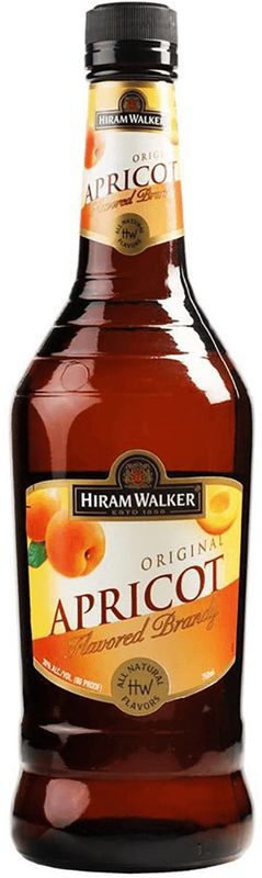 Hiram Walker Apricot Flavored Brandy 750ml