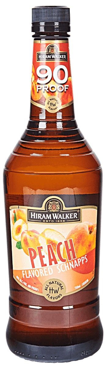 Hiram Walker Peach Schnapps 750ml
