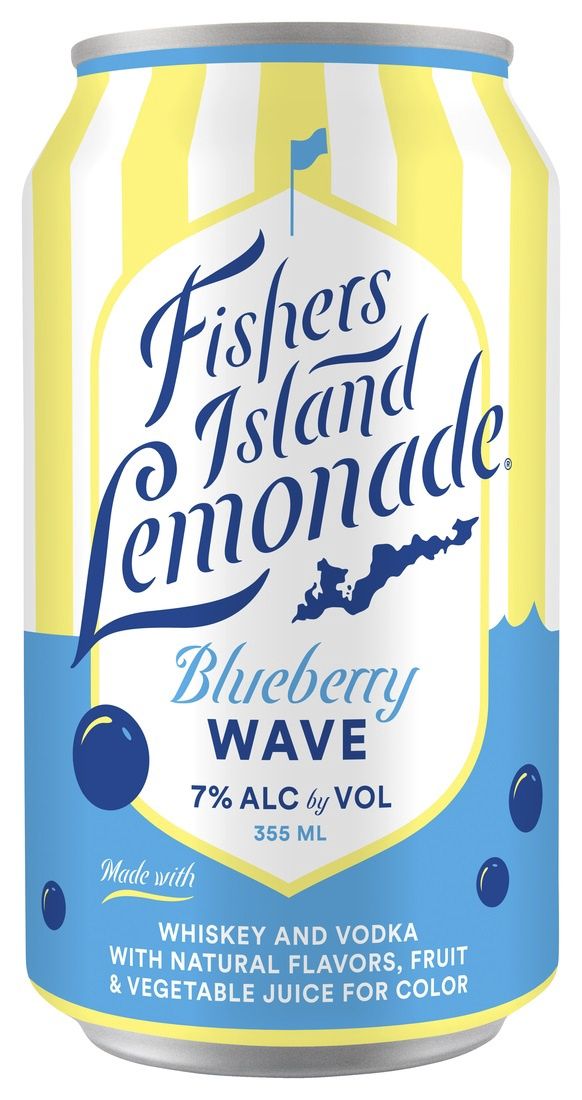 Fishers Island Lemonade Blueberry Wave (12oz can)