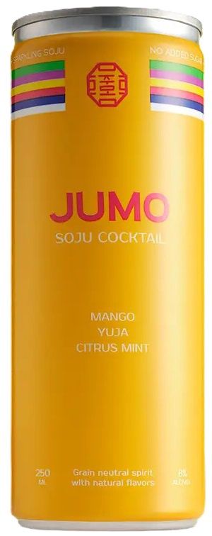 JUMO Soju Cocktail Mango Yuja Citrus Mint (250ml can)