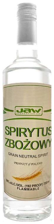 Zbozowy Spirytus Grain Spirit 192 Proof 750ml