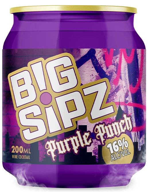 Big Sipz Purple Punch (Small Format Bottle) 200ml