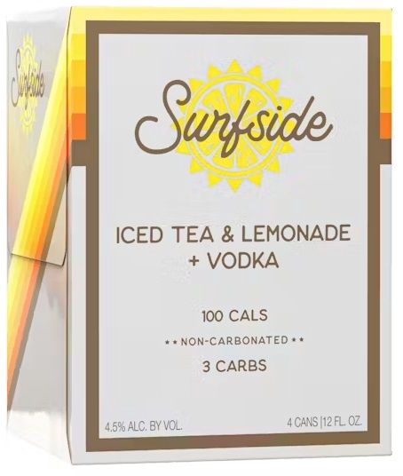 Surfside Iced Tea &amp; Lemonade + Vodka (4 pack 12oz cans)