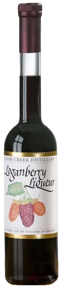 Clear Creek Loganberry Liqueur (Pint Size Bottle) 375ml
