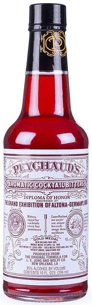 Peychaud&#39;s Aromatic Cocktail Bitters (Small Format Bottle) 10oz