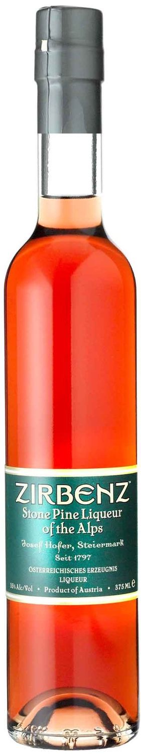 Zirbenz Stone Pine Liqueur of the Alps (Pint Size Bottle) 375ml