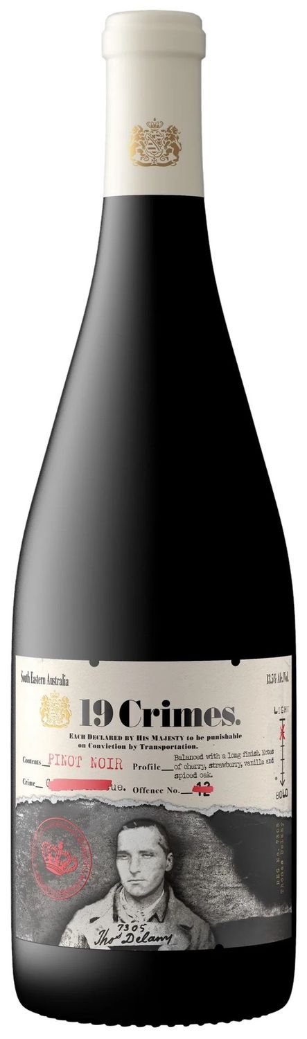 19 Crimes Pinot Noir 750ml