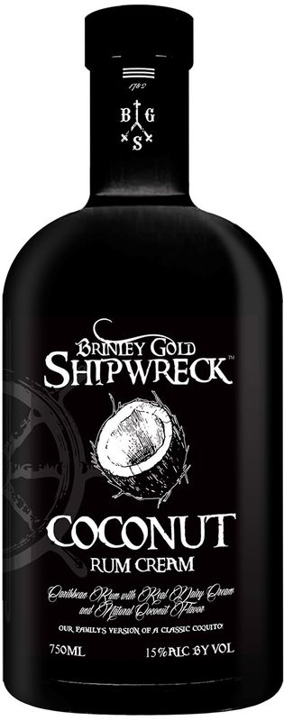 Brinley Gold Shipwreck Coconut Rum Cream 750ml