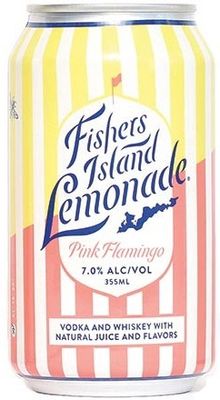 Fishers Island Lemonade Pink Flamingo (12oz can)